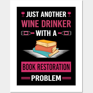 Wine Drinker Book Restoration Repair Posters and Art